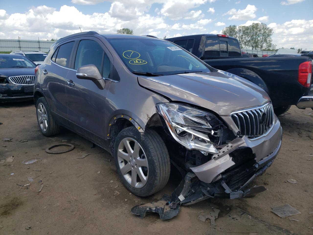 BUICK ENCORE 2015 with VIN KL4CJGSBXFB174666 - Photo from auction