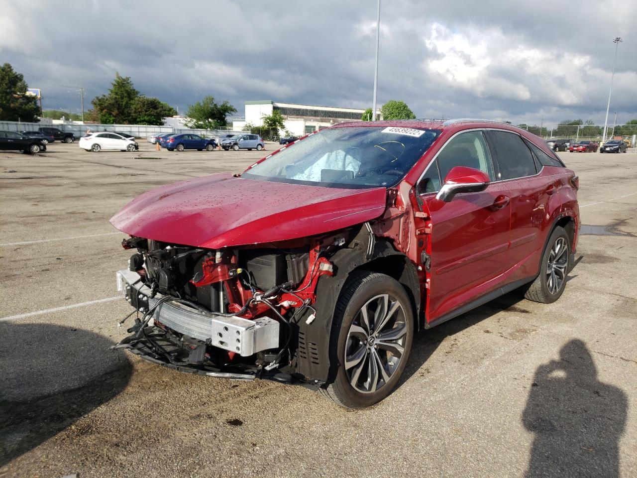 Photo 2 from auction – 2020 LEXUS RX 350 with VIN 2T2HZMDA5LC237186