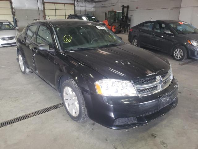 DODGE AVENGER 2014 with VIN 1C3CDZAB6EN161344 - Photo from auction