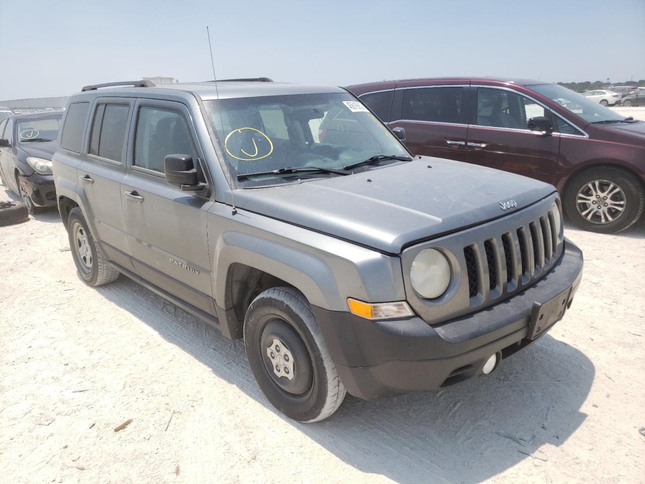 JEEP PATRIOT SP 2012 with VIN 1C4NJPBA2CD651628 - Photo from auction