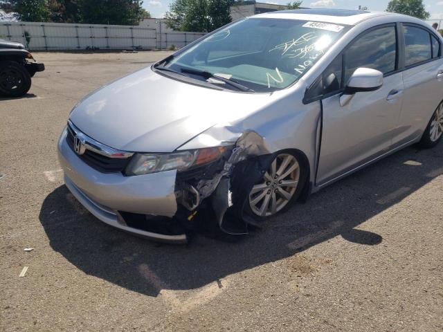 Photo 9 from auction – 2012 HONDA CIVIC EXL with VIN 19XFB2F97CE003110