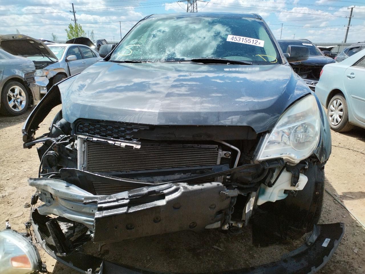 Photo 9 from auction – 2011 CHEVROLET EQUINOX LS with VIN 2GNALBEC5B1146855