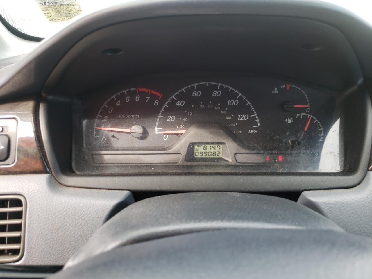 Photo 8 from auction – 2002 MITSUBISHI LANCER with VIN JA3AJ26E32U067749
