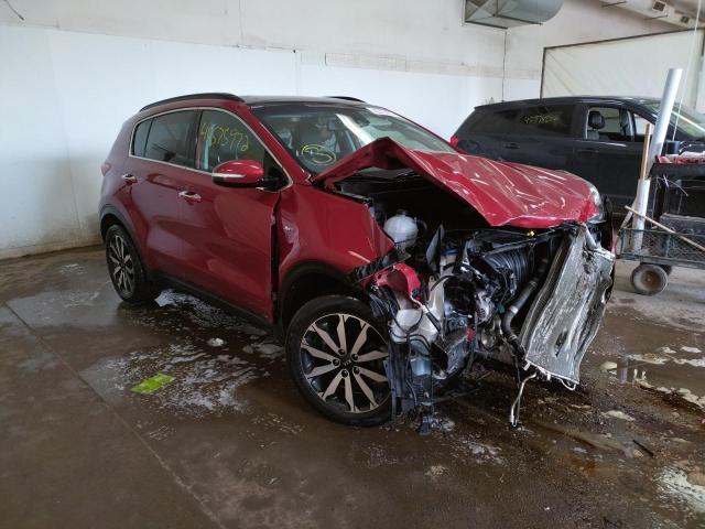 Photo 1 from auction – 2019 KIA SPORTAGE E with VIN KNDPNCAC4K7523221