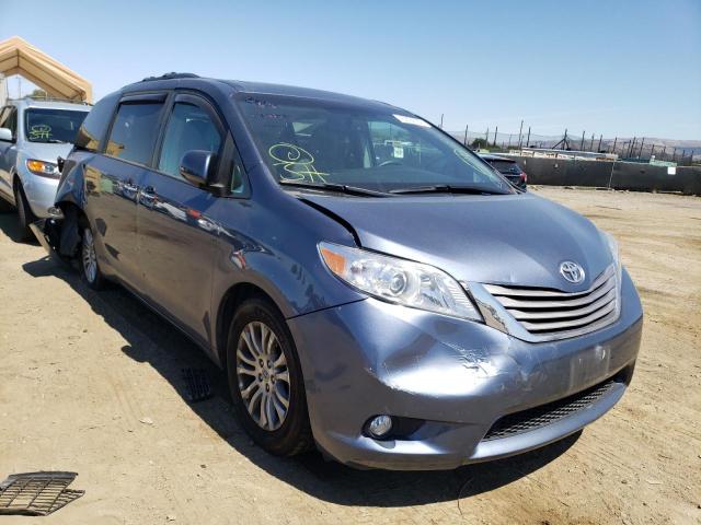 TOYOTA SIENNA XLE 2017 with VIN 5TDYZ3DC3HS780325 - Photo from auction
