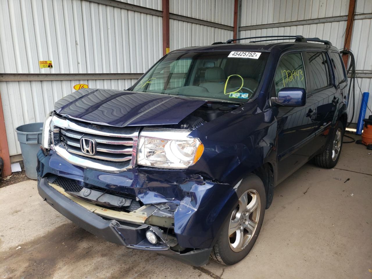 Zdjęcie 2 z aukcji – 2013 HONDA PILOT EXL z VIN 5FNYF4H57DB069316