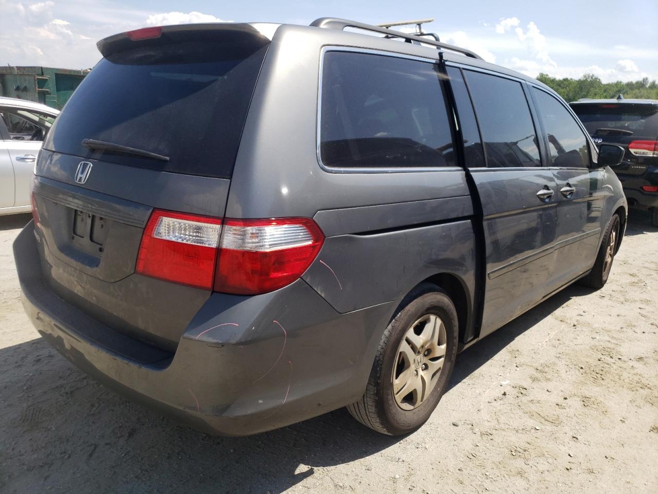 Photo 4 from auction – 2007 HONDA ODYSSEY EX with VIN 5FNRL38747B140906