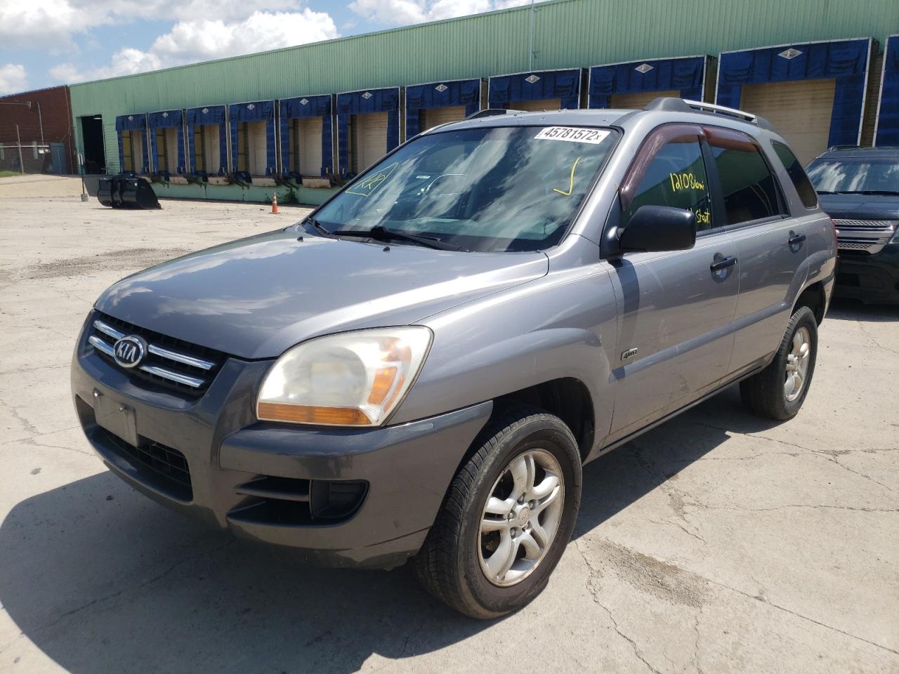 Photo 2 from auction – 2008 KIA SPORTAGE E with VIN KNDJE723X87537807