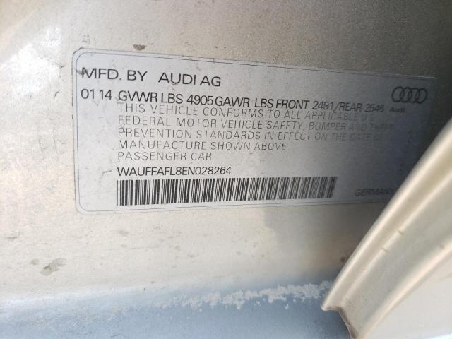 Photo 10 from auction – 2014 AUDI A4 PREMIUM with VIN WAUFFAFL8EN028264