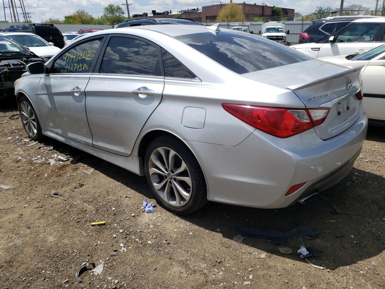 Photo 3 from auction – 2014 HYUNDAI SONATA SE with VIN 5NPEC4AC2EH818739
