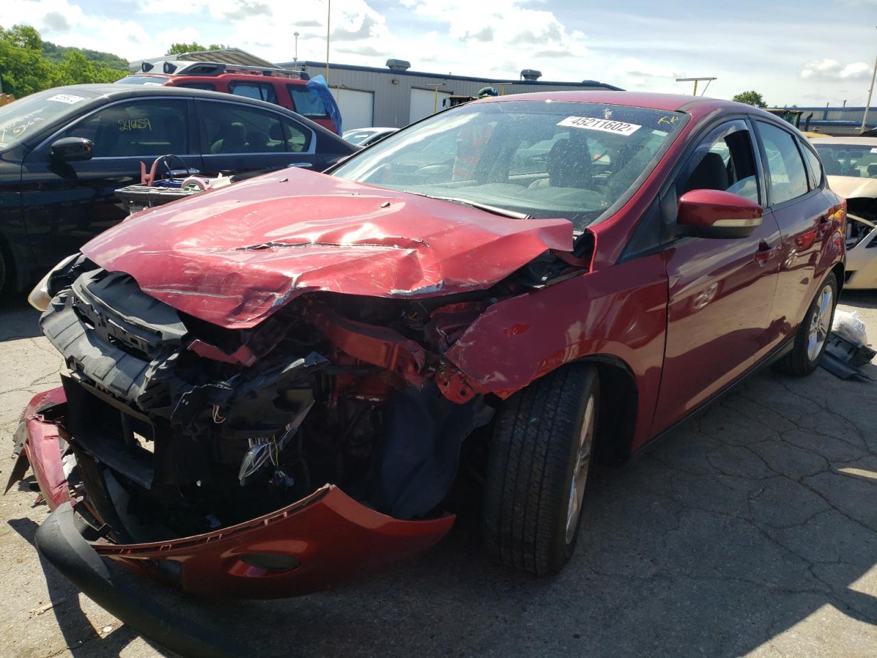 Photo 2 from auction – 2013 FORD FOCUS SE with VIN 1FADP3K29DL266561