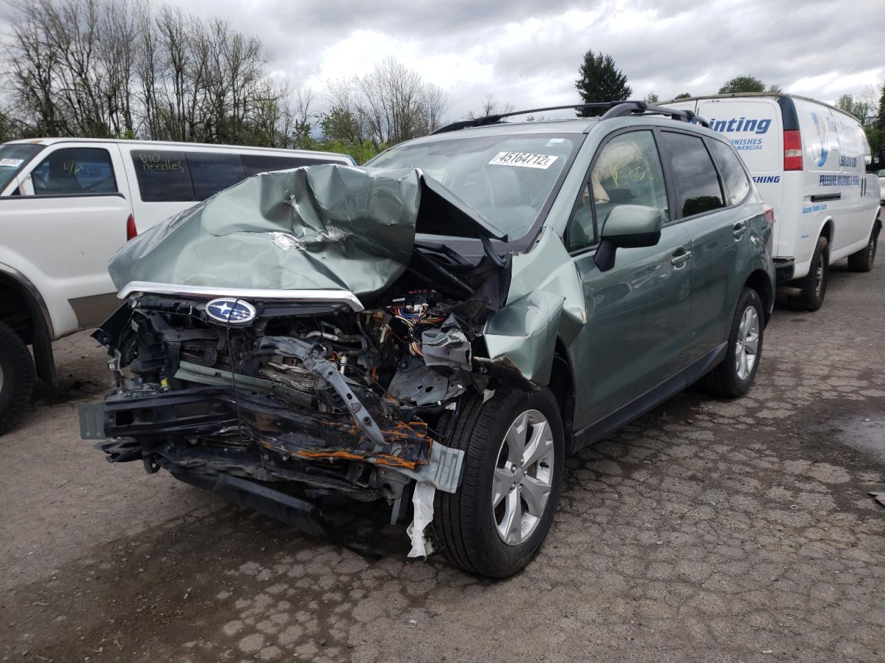Photo 2 from auction – 2014 SUBARU FORESTER 2 with VIN JF2SJAEC6EH471921
