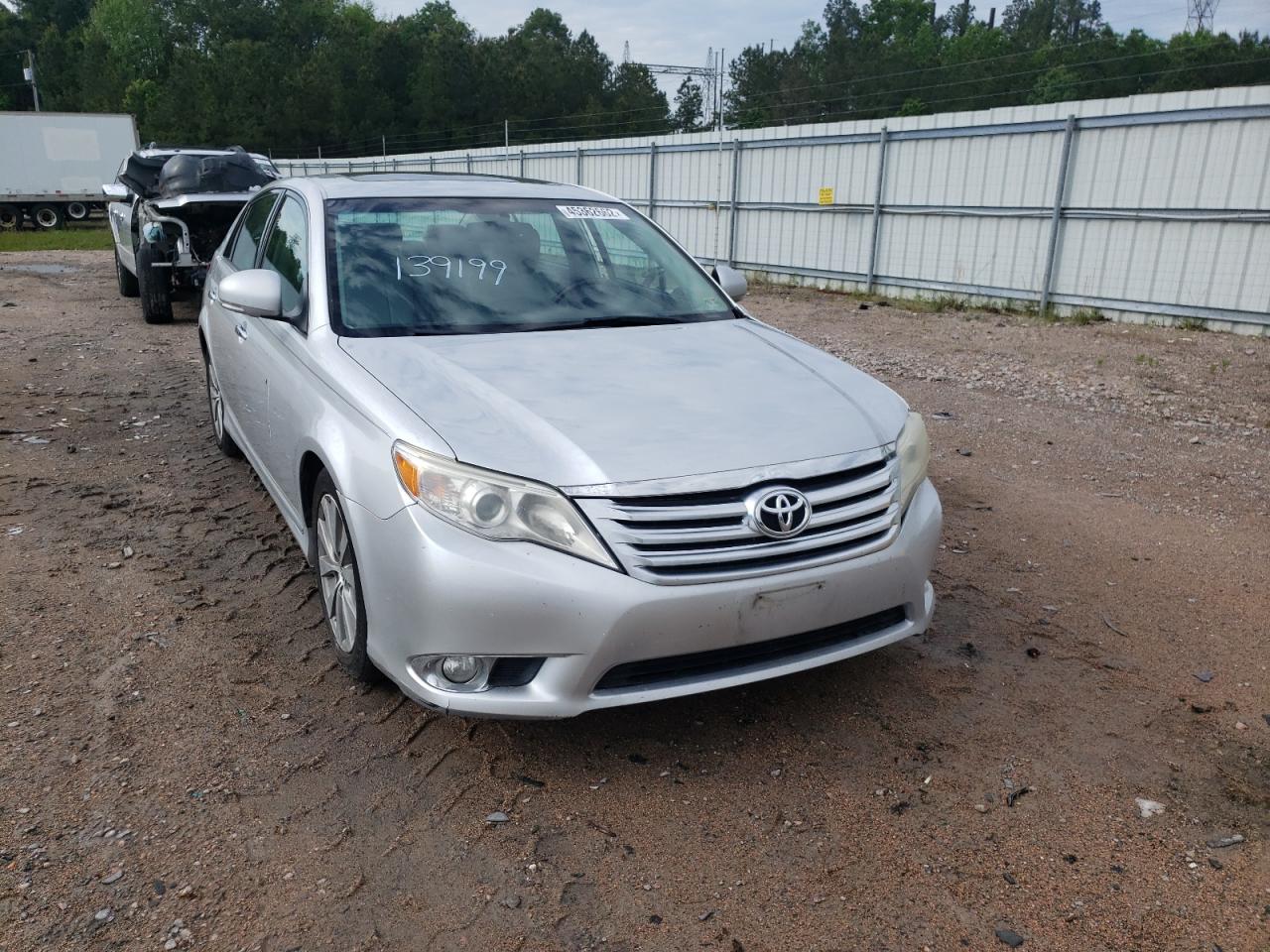 TOYOTA AVALON BAS 2011 with VIN 4T1BK3DB1BU416811 - Photo from auction