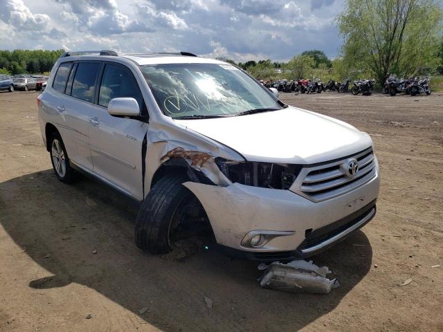 TOYOTA HIGHLANDER 2012 with VIN 5TDDK3EH5CS103704 - Photo from auction