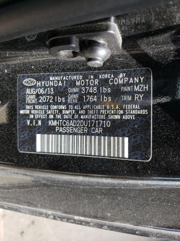 Photo 10 from auction – 2013 HYUNDAI VELOSTER with VIN KMHTC6AD2DU171710