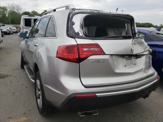 Photo 3 from auction – 2011 ACURA MDX TECHNO with VIN 2HNYD2H64BH526670