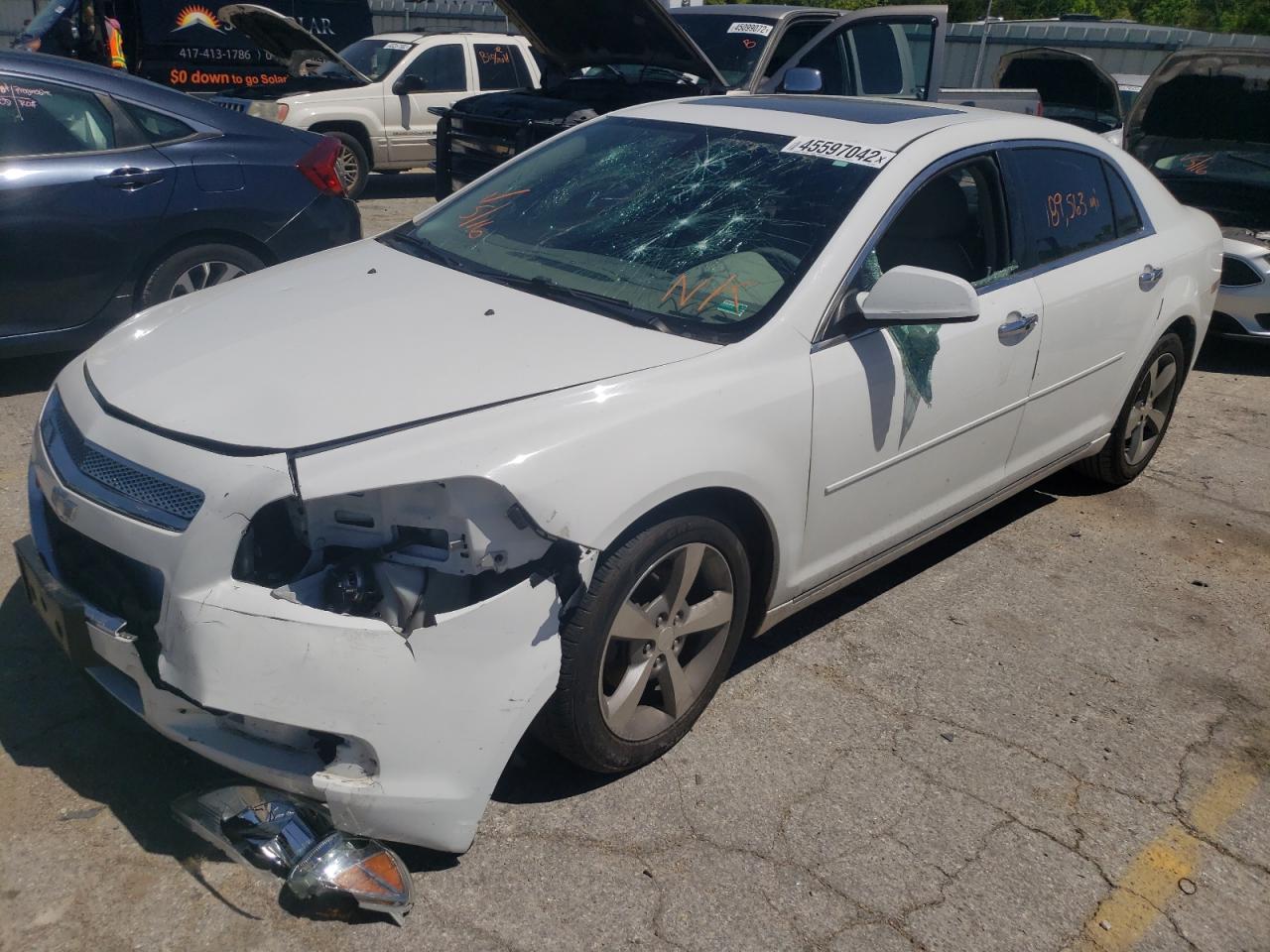 Photo 2 from auction – 2012 CHEVROLET MALIBU 2LT with VIN 1G1ZD5EU7CF385023
