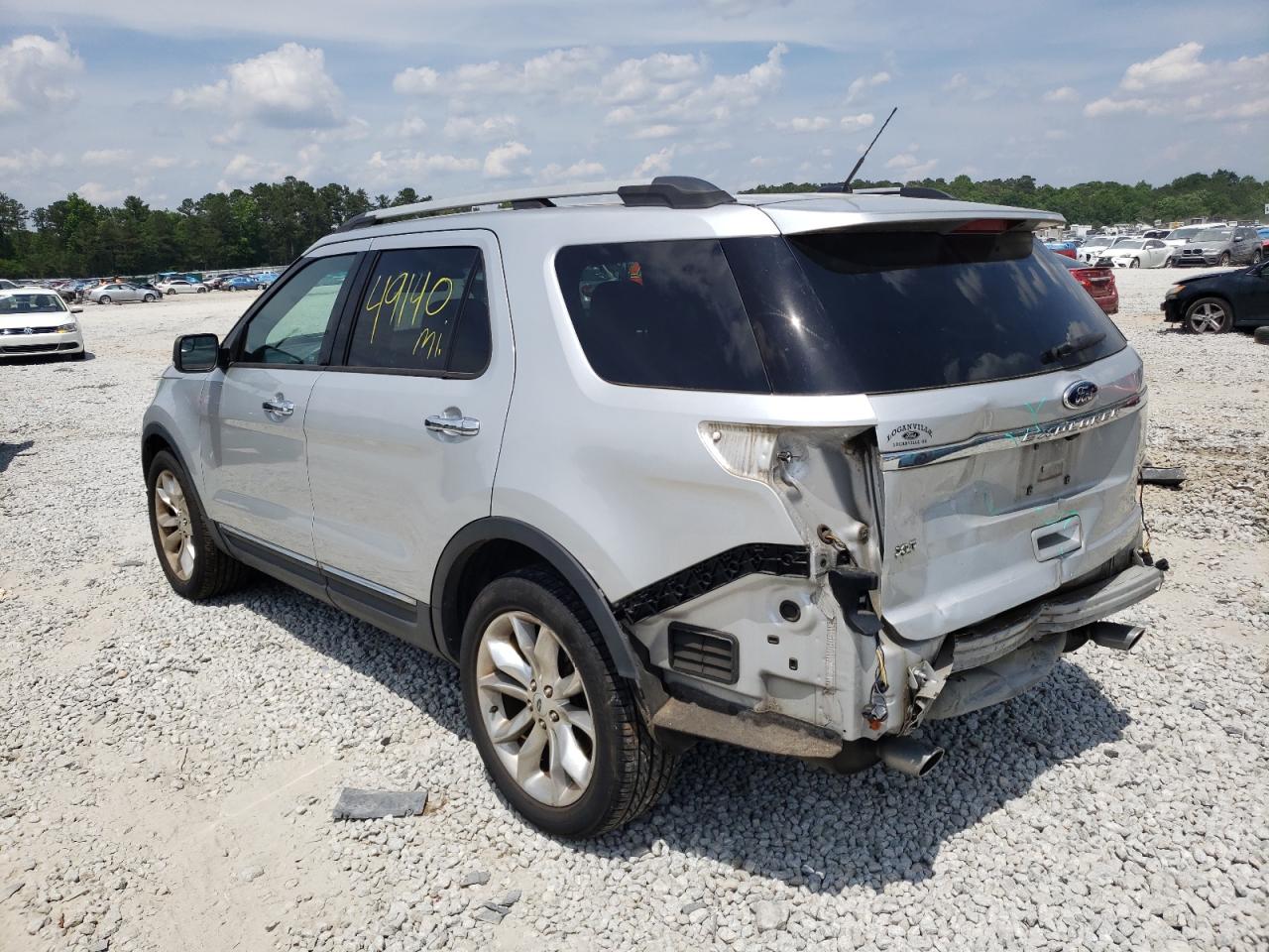 Photo 3 from auction – 2014 FORD EXPLORER X with VIN 1FM5K7D80EGB25616