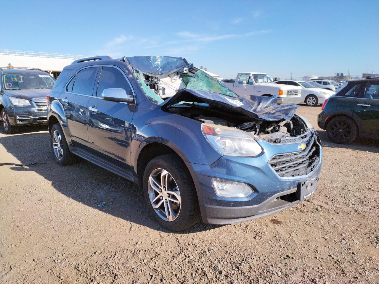 CHEVROLET EQUINOX PR 2017 with VIN 2GNFLGE31H6222148 - Photo from auction