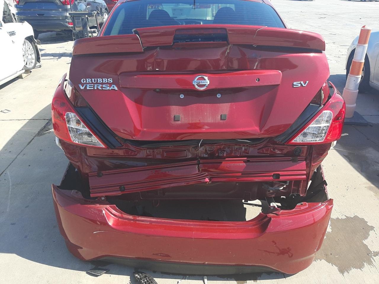 Photo 9 from auction – 2019 NISSAN VERSA S with VIN 3N1CN7AP1KL825492