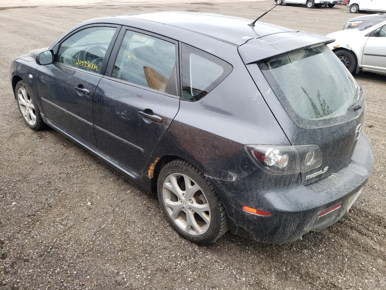 Photo 3 from auction – 2008 MAZDA 3 HATCHBAC with VIN JM1BK343681835583