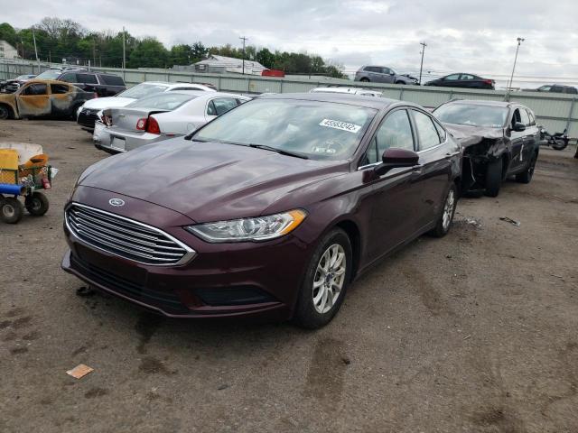 Photo 2 from auction – 2017 FORD FUSION S with VIN 3FA6P0G7XHR169775