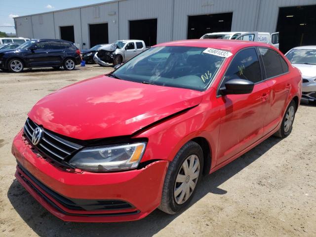 Photo 2 from auction – 2015 VOLKSWAGEN JETTA BASE with VIN 3VW2K7AJ1FM336844