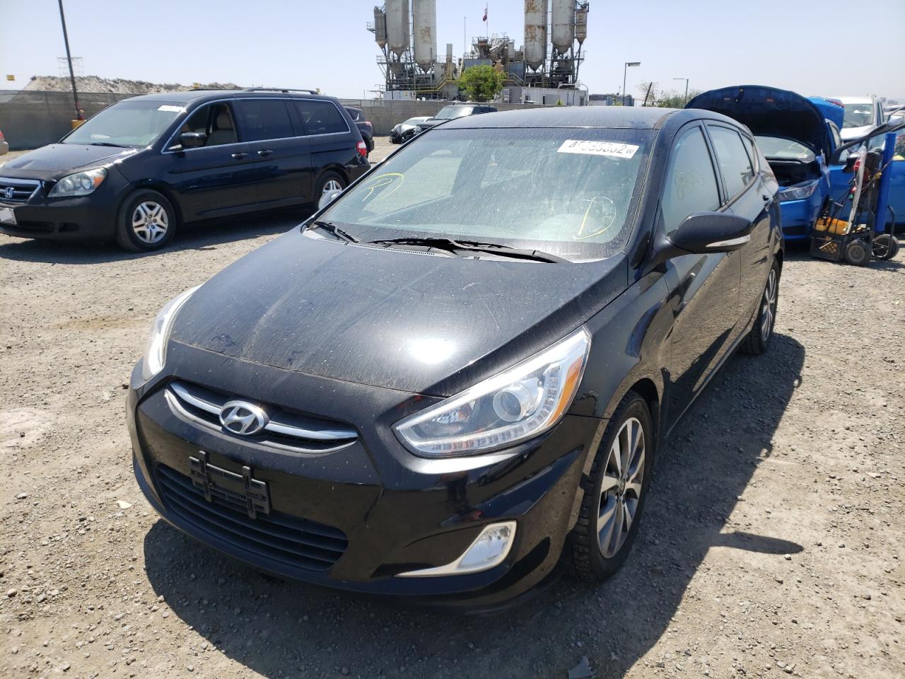 Photo 2 from auction – 2016 HYUNDAI ACCENT SPO with VIN KMHCU5AE2GU239735