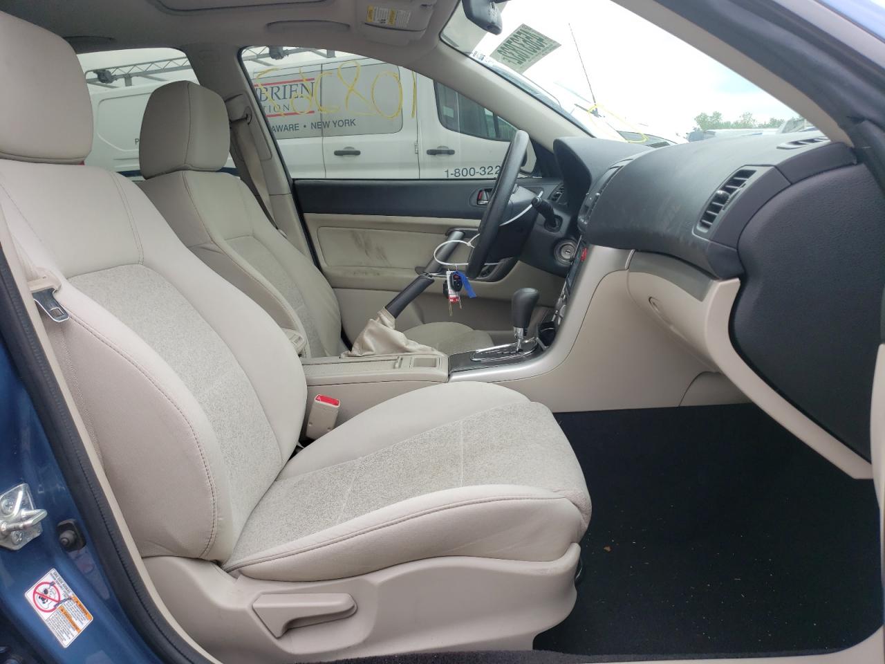 Photo 5 from auction – 2009 SUBARU LEGACY 2.5 with VIN 4S3BL616497226410