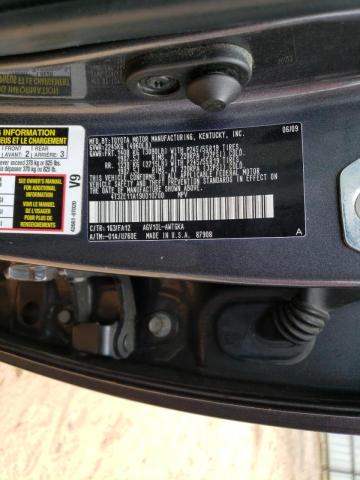 Photo 10 from auction – 2009 TOYOTA VENZA with VIN 4T3ZE11A19U010700