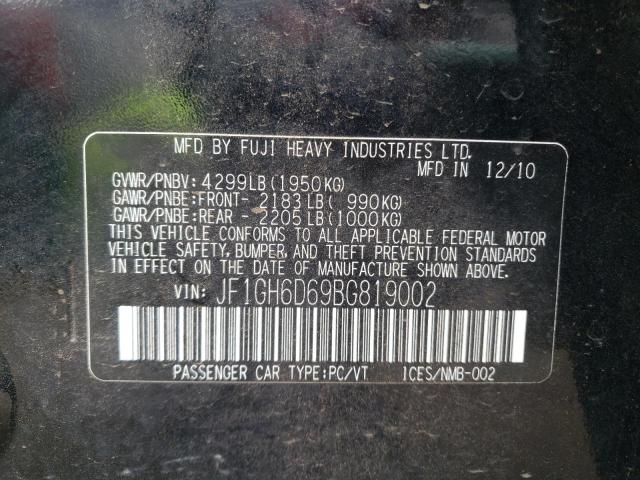 Photo 10 from auction – 2011 SUBARU IMPREZA OU with VIN JF1GH6D69BG819002