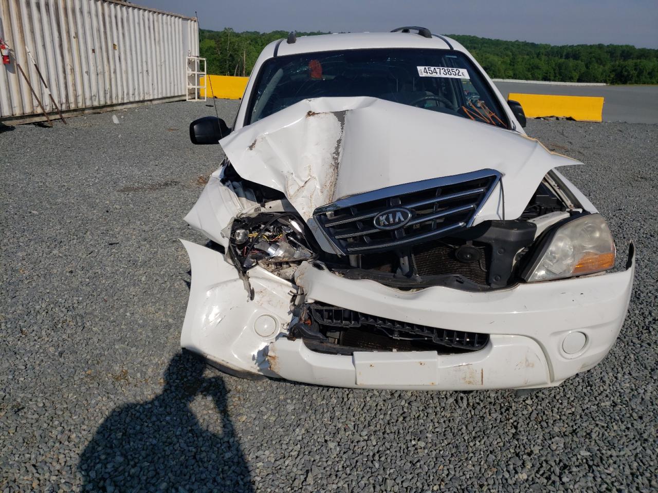 Photo 9 from auction – 2008 KIA SORENTO EX with VIN KNDJD735385824632