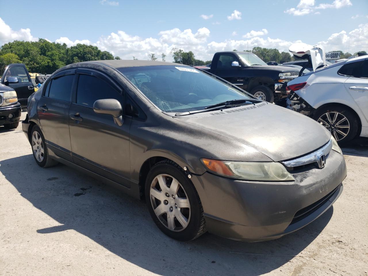 HONDA CIVIC LX 2007 with VIN 2HGFA165X7H506023 - Photo from auction