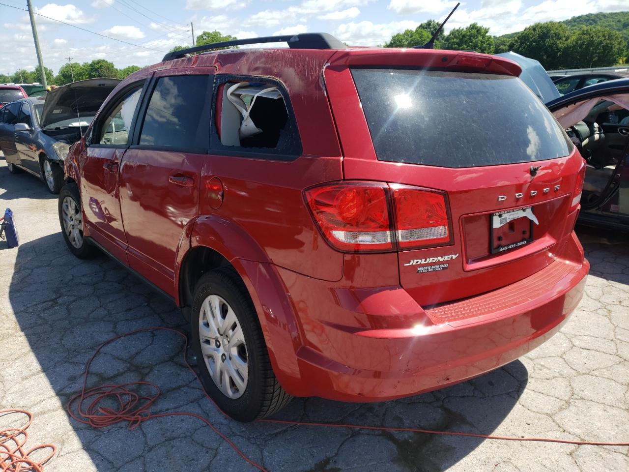 Photo 3 from auction – 2014 DODGE JOURNEY SE with VIN 3C4PDCAB1ET263533