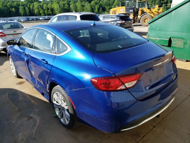 Photo 3 from auction – 2015 CHRYSLER 200 LIMITE with VIN 1C3CCCAB8FN668120