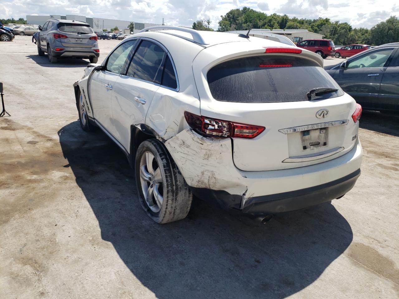 Photo 3 from auction – 2009 INFINITI FX35 with VIN JNRAS18U79M103384