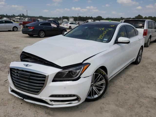 Photo 2 from auction – 2018 GENESIS G80 BASE with VIN KMHGN4JE3JU236553