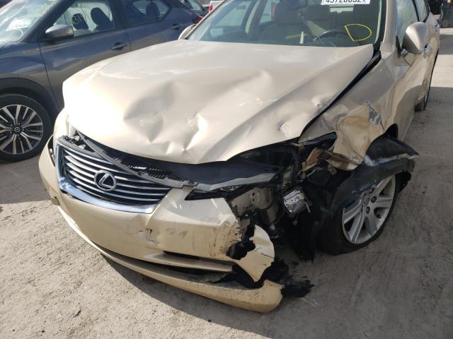 Photo 9 from auction – 2008 LEXUS ES 350 with VIN JTHBJ46G482211895