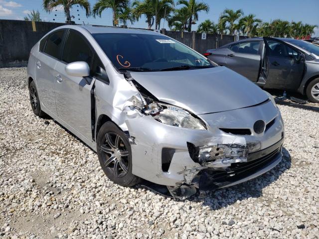 TOYOTA PRIUS 2013 with VIN JTDKN3DU1D0343656 - Photo from auction