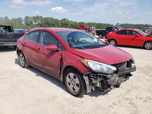 KIA FORTE LX 2016 with VIN KNAFX4A63G5517769 - Photo from auction