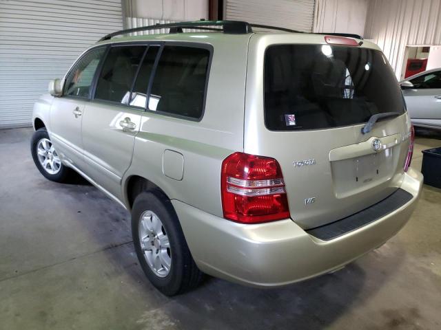 Photo 3 from auction – 2002 TOYOTA HIGHLANDER with VIN JTEGF21A820029647