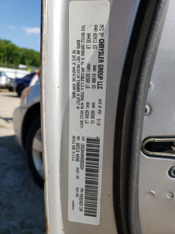 Photo 10 from auction – 2010 DODGE CALIBER SX with VIN 1B3CB4HAXAD663924