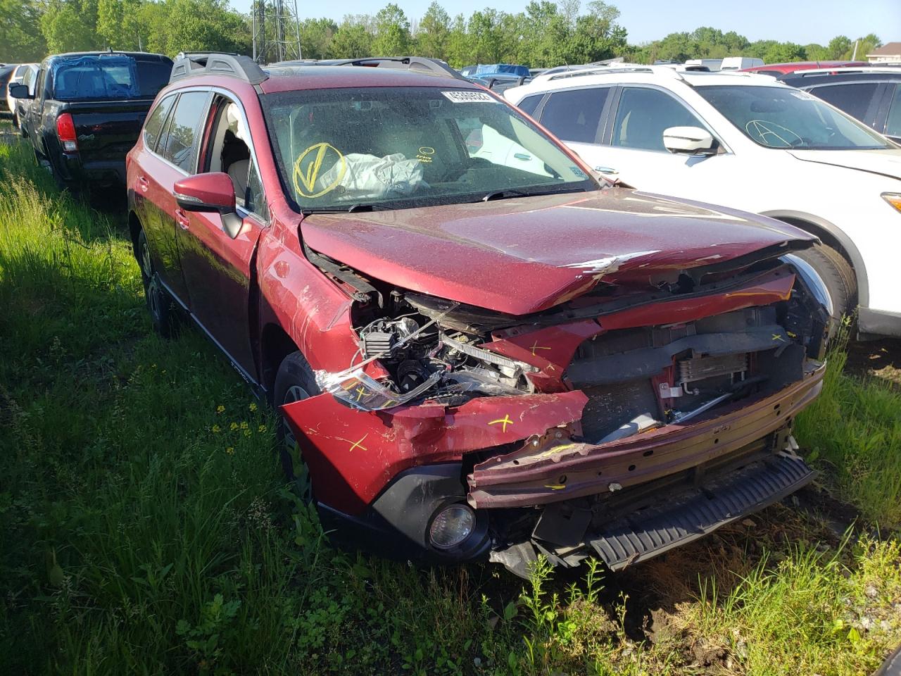 Photo 2 from auction – 2018 SUBARU OUTBACK 2. with VIN 4S4BSANC7J3256739
