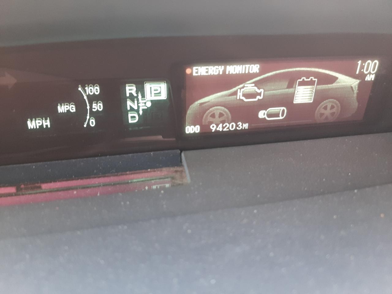 Photo 8 from auction – 2013 TOYOTA PRIUS with VIN JTDKN3DU0D1653095