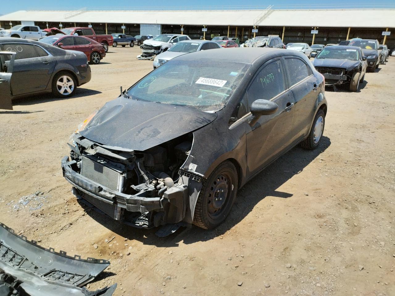 Photo 2 from auction – 2012 KIA RIO EX with VIN KNADN5A36C6012810