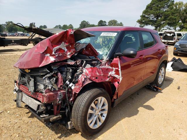 Photo 2 from auction – 2021 CHEVROLET TRAILBLAZE with VIN KL79MMS29MB015668