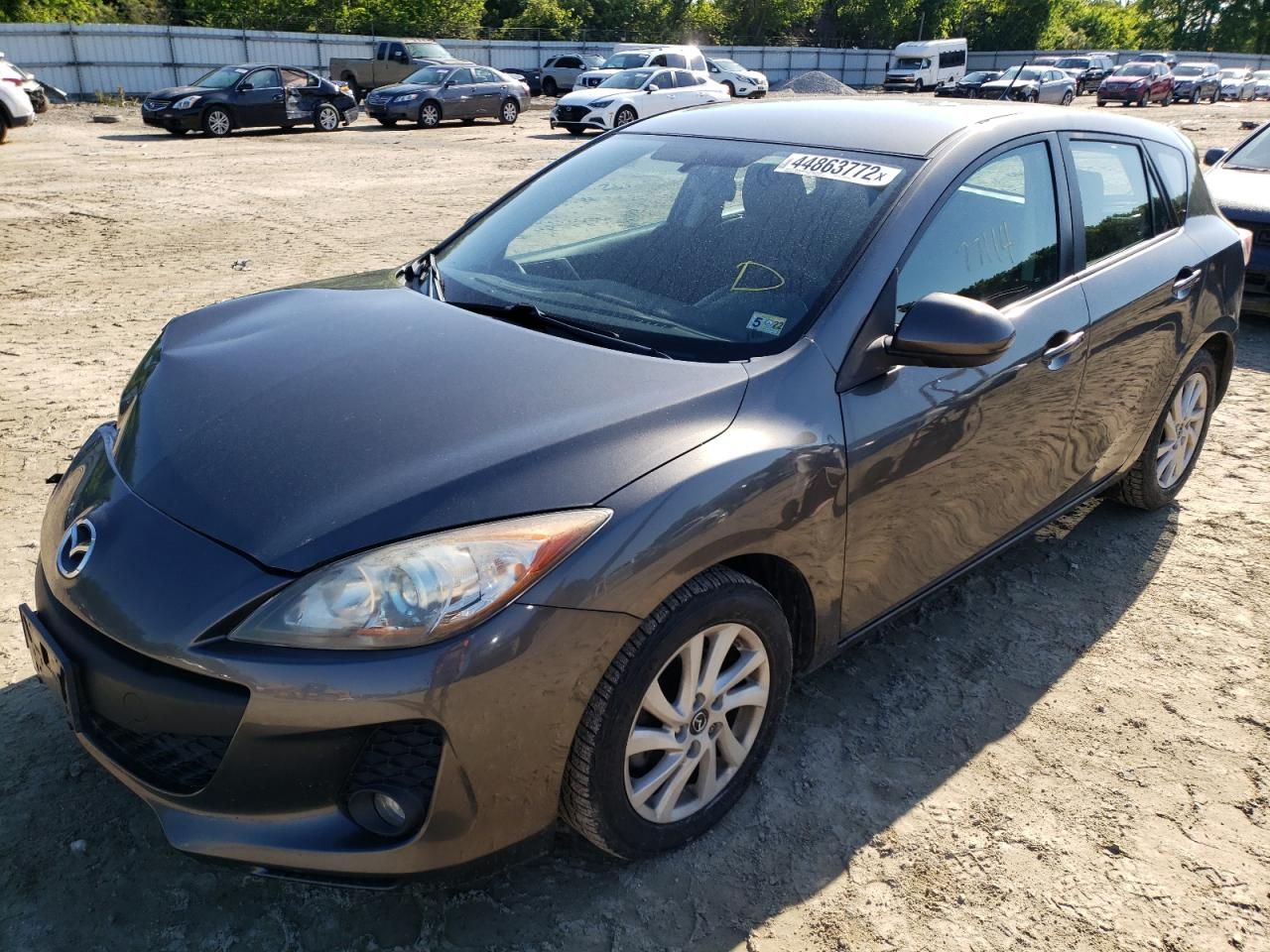 Photo 2 from auction – 2013 MAZDA 3 I with VIN JM1BL1L77D1820283