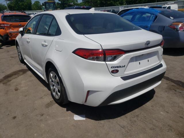 Photo 3 from auction – 2022 TOYOTA COROLLA LE with VIN JTDEPMAE5NJ206337