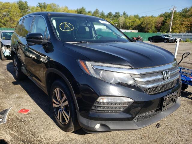HONDA PILOT EXL 2016 with VIN 5FNYF6H50GB078035 - Photo from auction