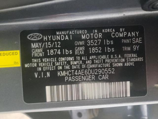 Photo 10 from auction – 2013 HYUNDAI ACCENT GLS with VIN KMHCT4AE6DU290552